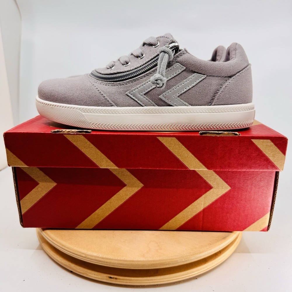 Billy CS Street Low Shoes Kids 3 Wide Gray Adaptive Sneakers‎ New boys girls